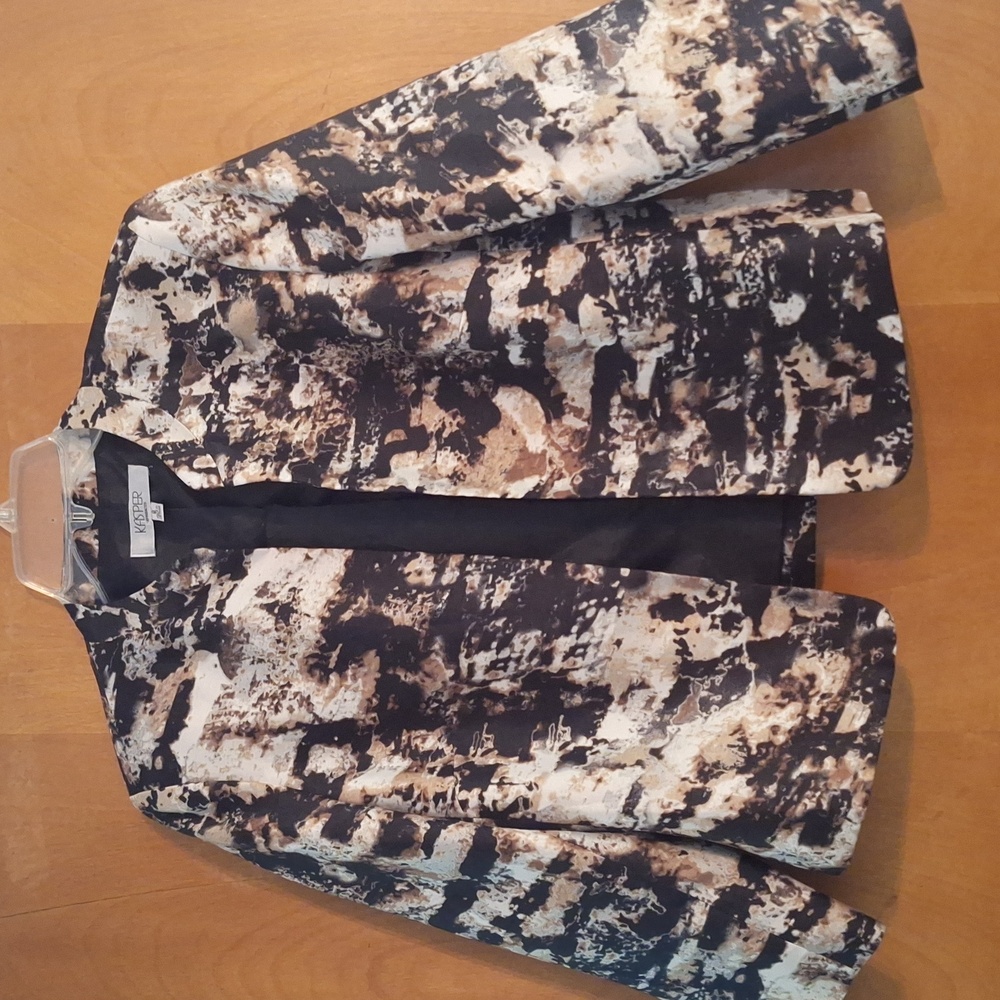 Kasper Abstract Print Blazer